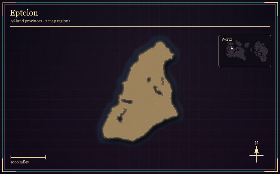 Map silhouette of Eptelon