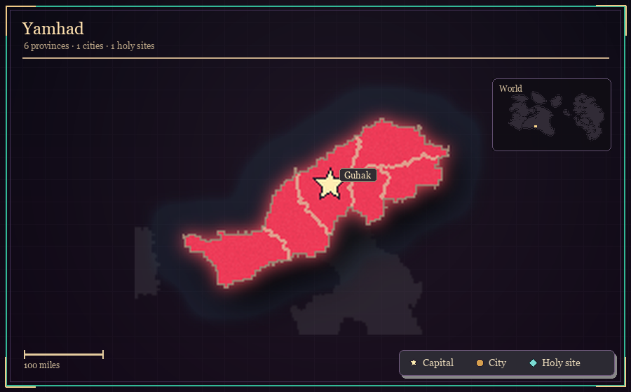 Map silhouette of Yamhad